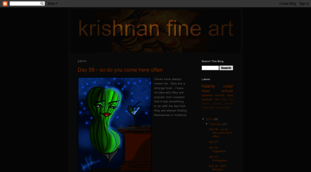 krishnanfineart.com