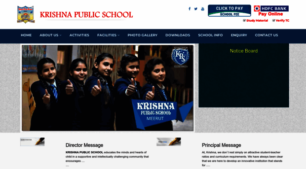 krishnapublicschoolmeerut.in