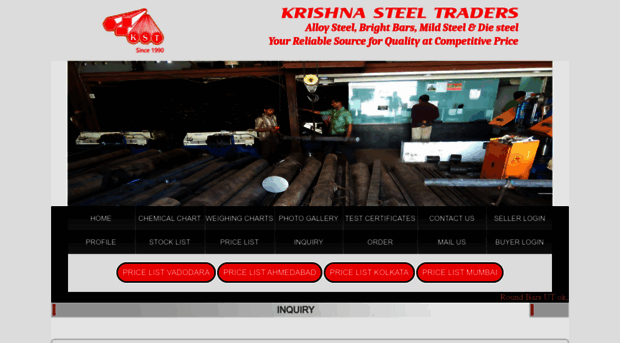 krishnasteel.in