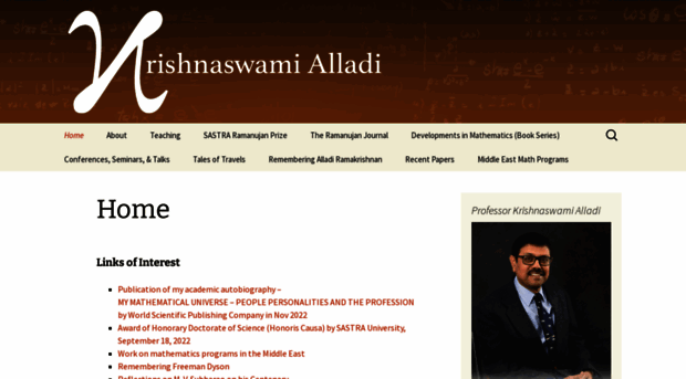 krishnaswami-alladi.com