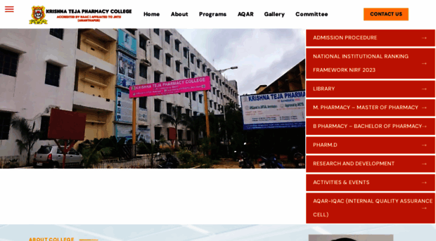 krishnatejapharmacycollege.ac.in