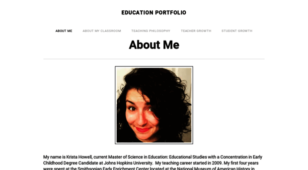 kristahowelleducationportfolio.weebly.com