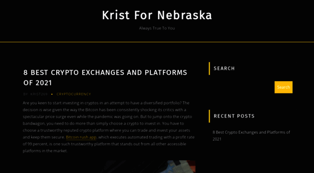 kristfornebraska.com