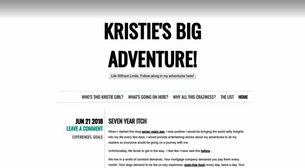 kristiesbigadventure.com