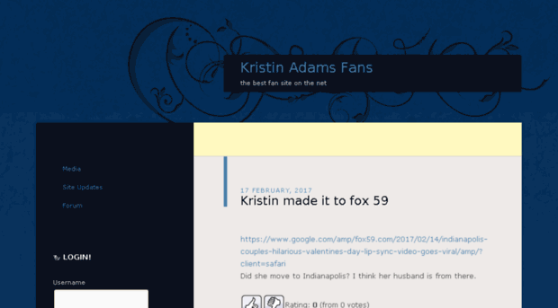 kristinadamsfans.info