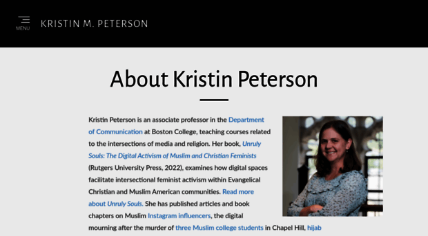 kristinmpeterson.com