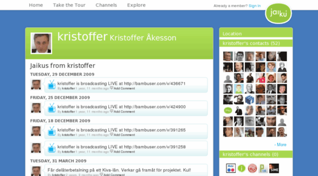 kristoffer.jaiku.com