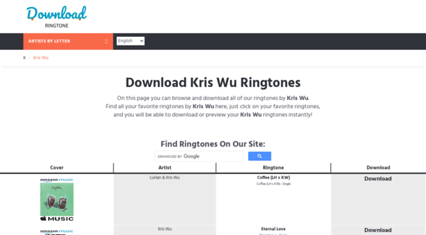 kriswu.download-ringtone.com