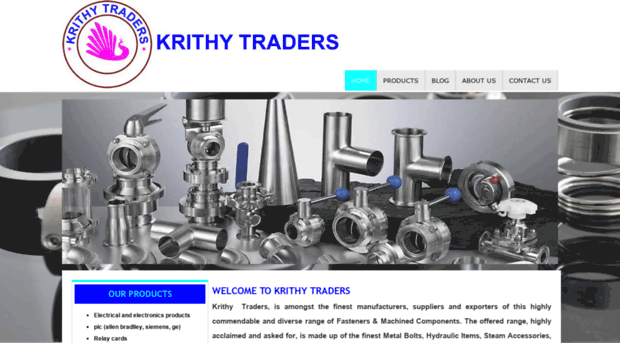 krithytraders.com