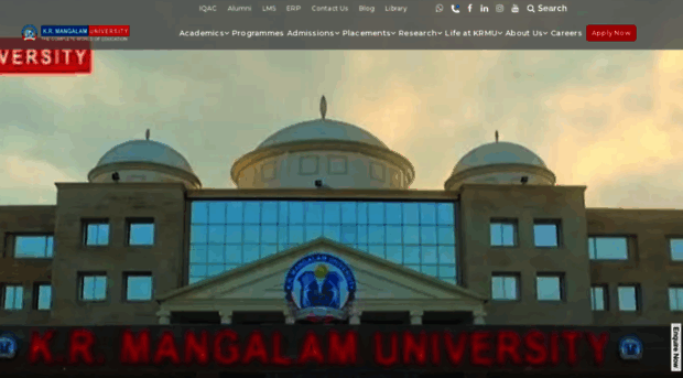 krmangalam.edu.in