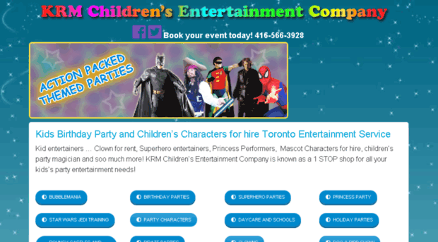 krmchildrensentertainmentcompany.com