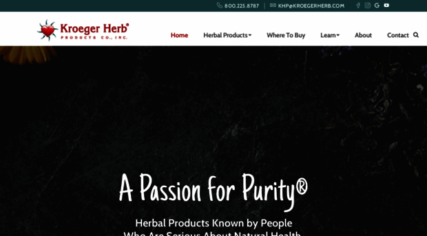kroegerherb.com