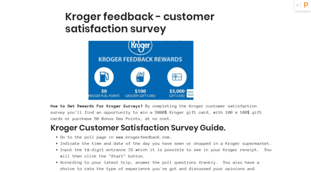 krogerfeedback-customersatisfactionsurvey.puzl.com