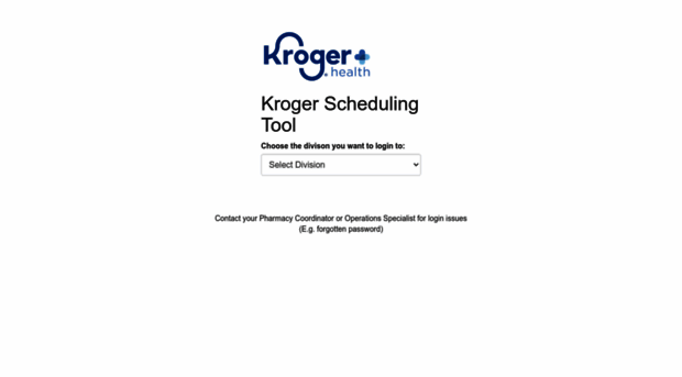 krogerschedule.com