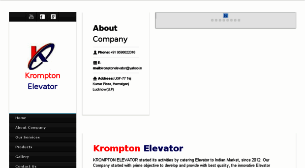 kromptonelevator.com