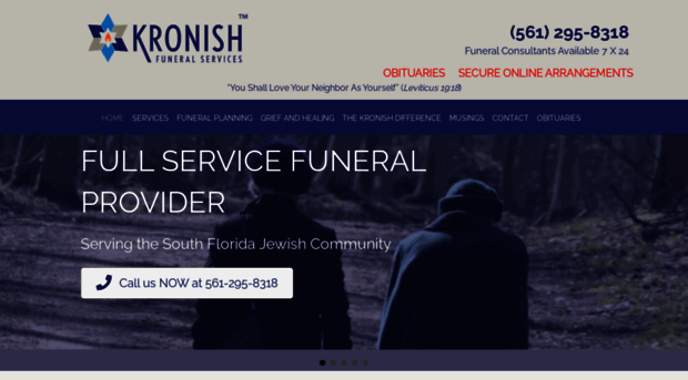 kronishfuneral.com