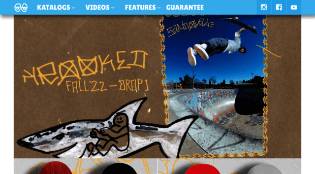 krookedskateboarding.com