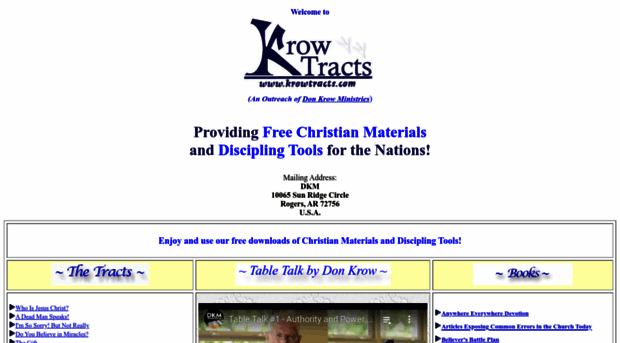 krowtracts.com