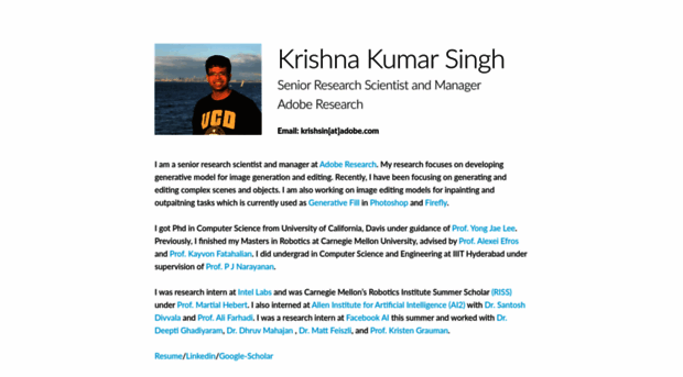 krsingh.cs.ucdavis.edu