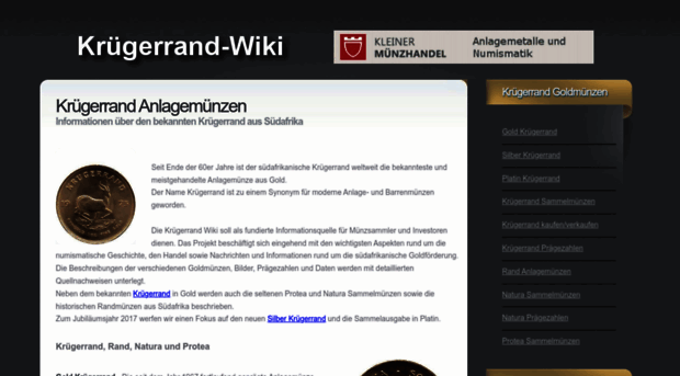 kruegerrand-wiki.de