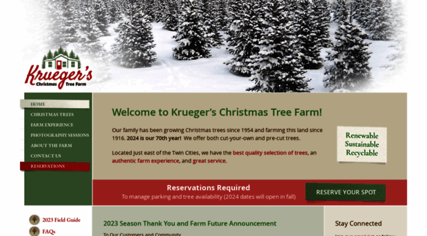 kruegerschristmastrees.com