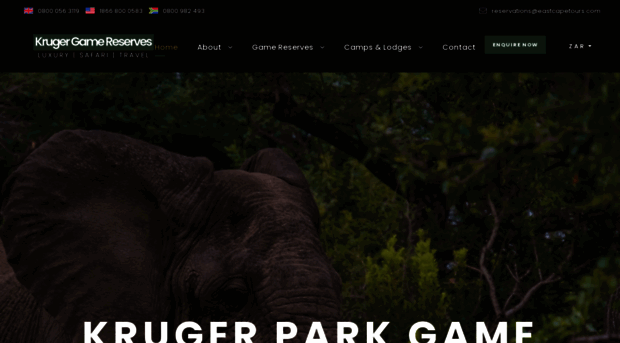 krugerparkgamereserves.com