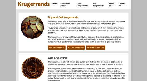 krugerrands.org.uk