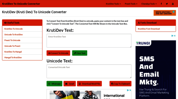 krutidevunicodeconverter.com