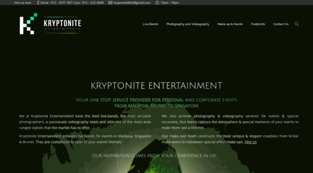 kryptoniteentertainment.com