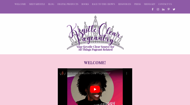 krystleclearpageantry.com