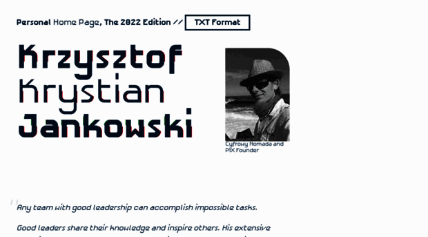 krzysztofjankowski.com