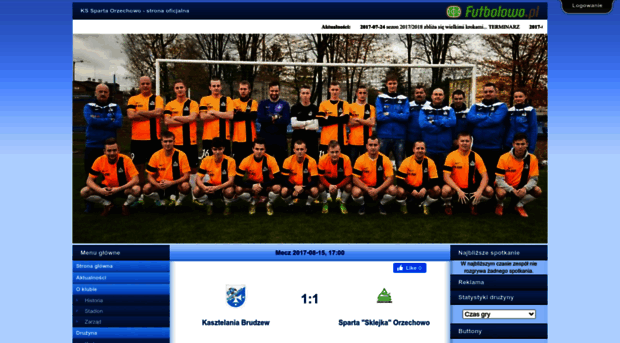 ks-sparta-orzechowo.futbolowo.pl