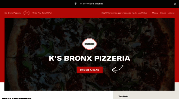 ksbronxpizzeria.com