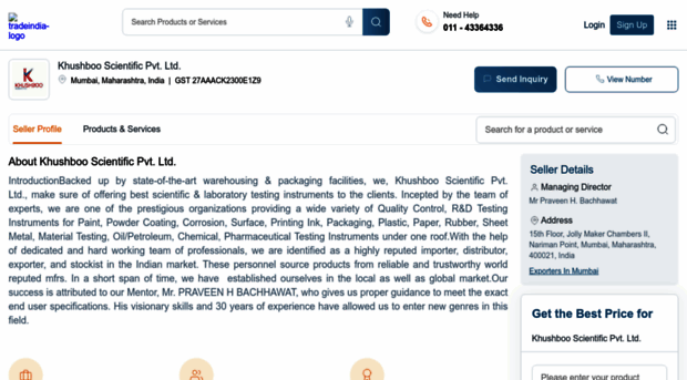 kscientific.tradeindia.com