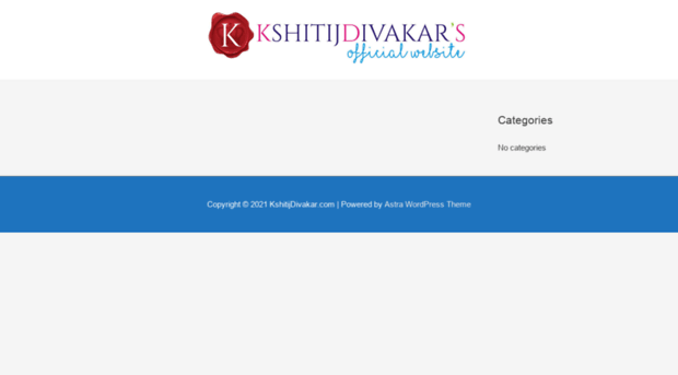 kshitijdivakar.com