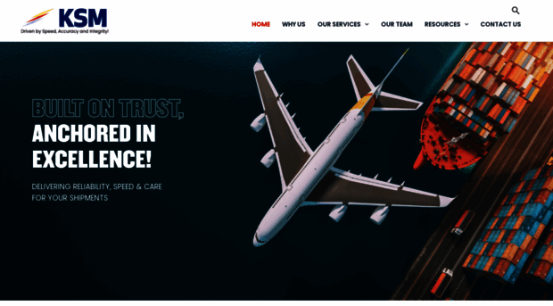 ksmmarinelogistics.com