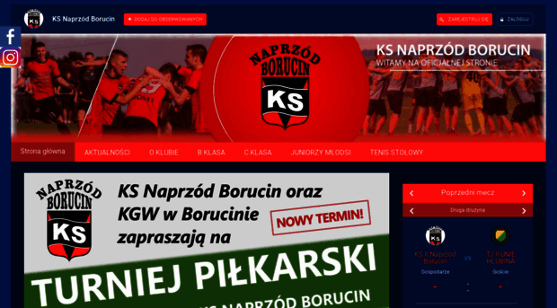 ksnaprzodborucin.futbolowo.pl