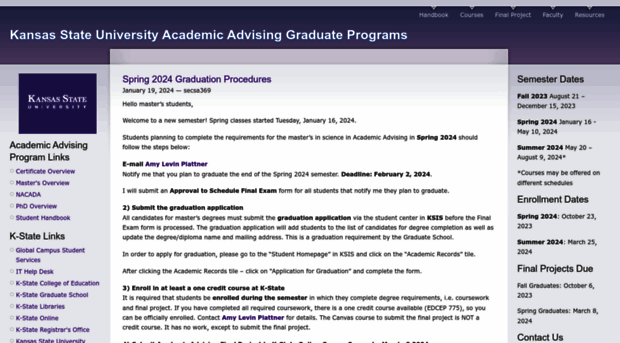 kstateacademicadvisinggraduateprogram.org