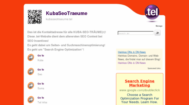 kubaseotraeume.tel