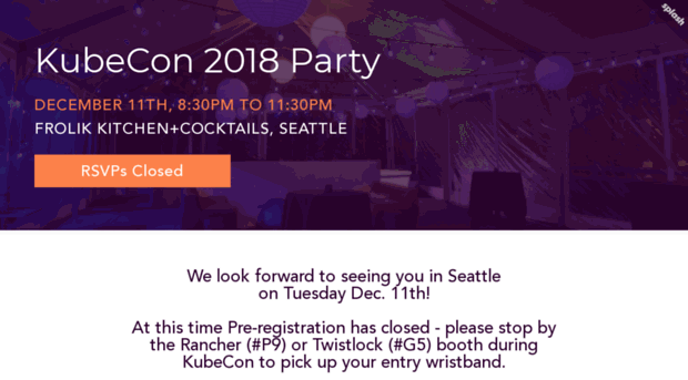 kubecon2018party.splashthat.com