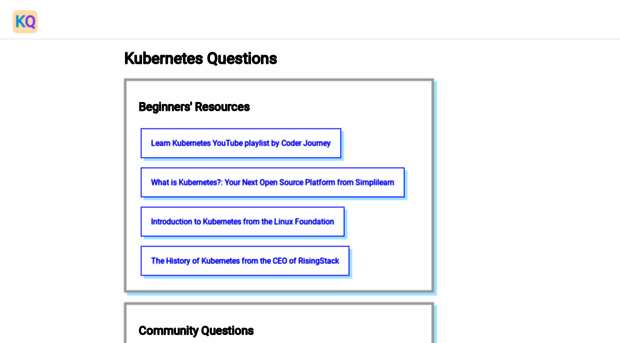 kubernetesquestions.com