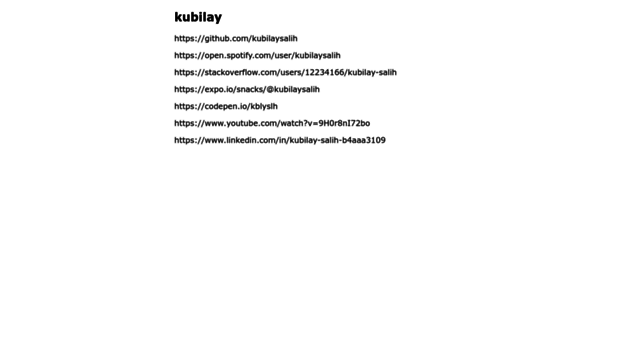 kubilay.io