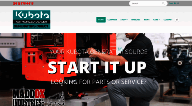 kubotageneratorsdirect.com