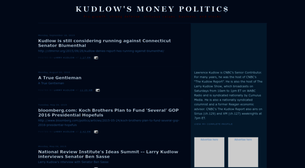 kudlowsmoneypolitics.blogspot.com