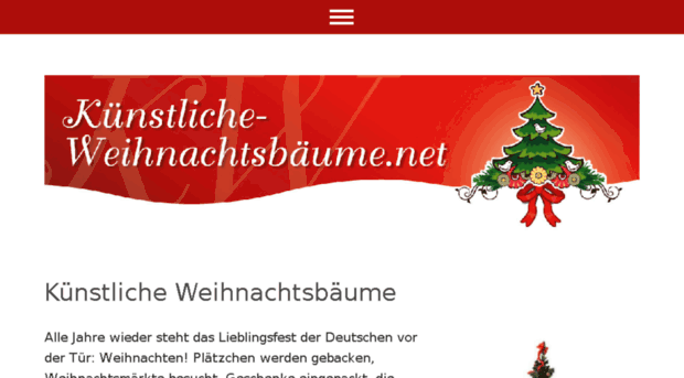 kuenstliche-weihnachtsbaeume.eu