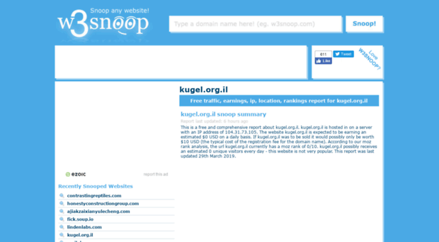 kugel.org.il.w3snoop.com