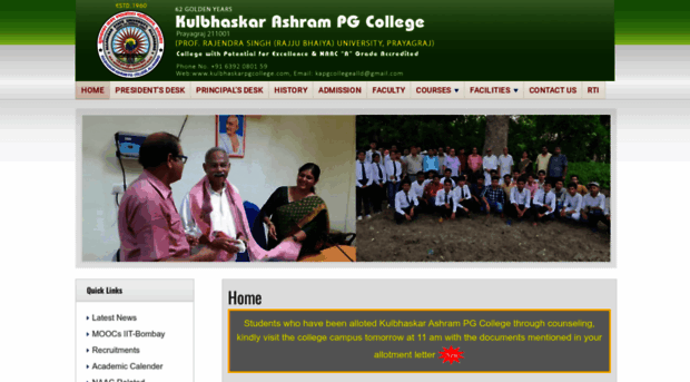 kulbhaskarpgcollege.com