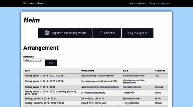 kulturkalender.no