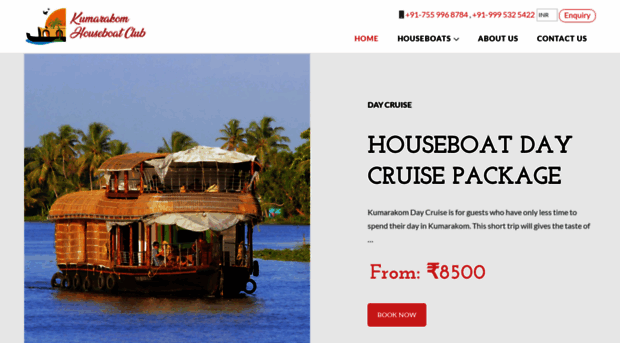 kumarakomhouseboatclub.com