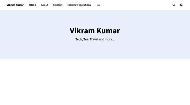 kumarvikram.com